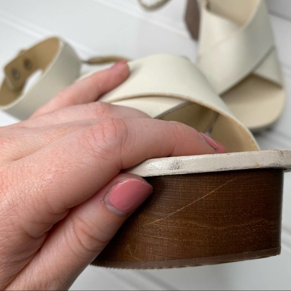 Rag & Bone Ivory Hester Platform Cross Size 38 - Picture 6 of 12